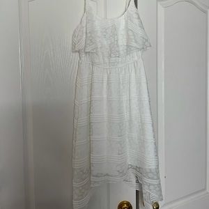Trixxi White Flowy Summer Dress
